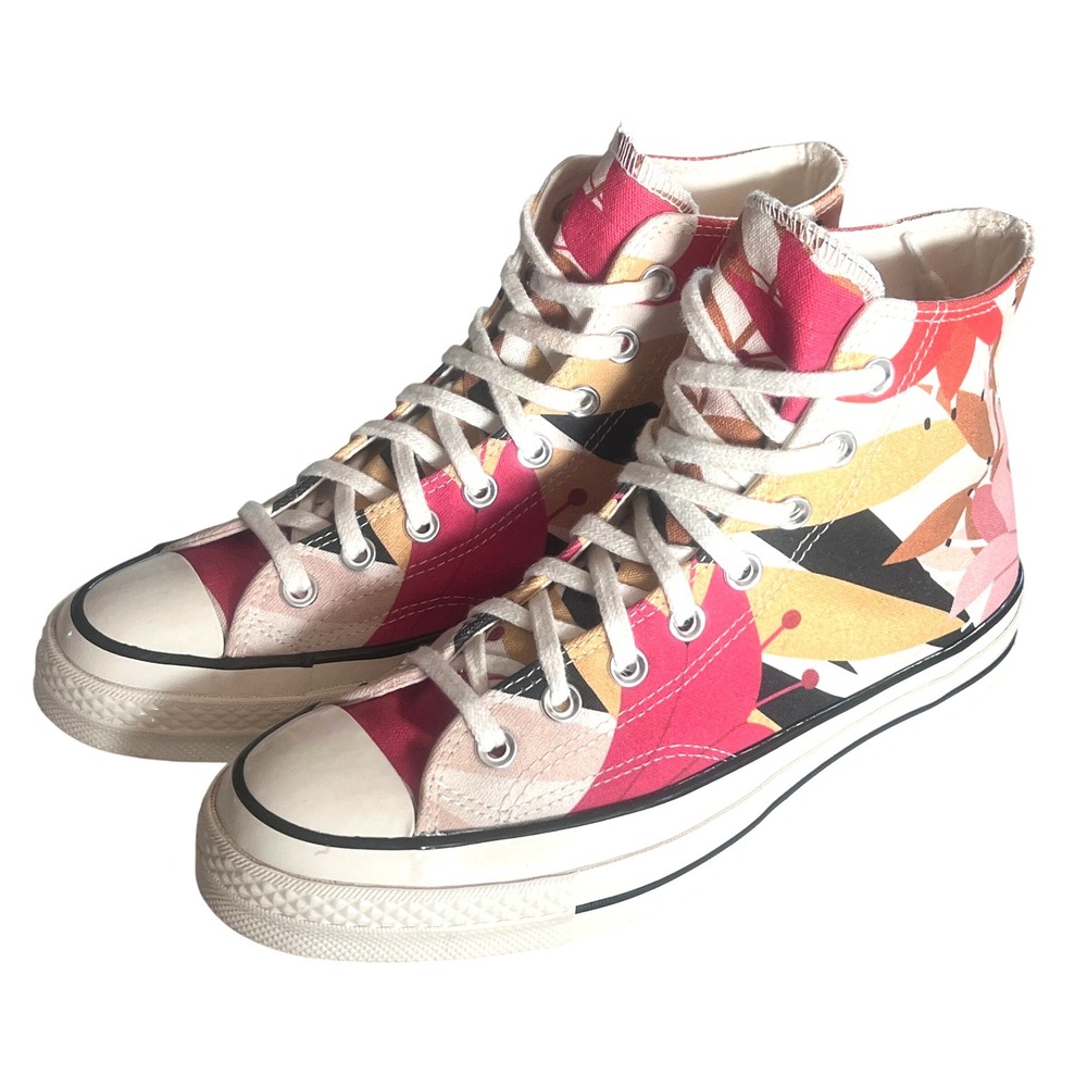 Converse Chuck 70 Women 9.5 Multi Floral High Top 568374C Sneakers